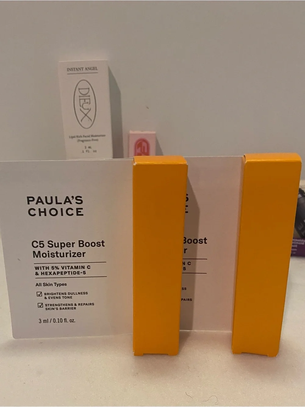Full Size Lip Balm. Refining Peel Mask. Enzyme Scrub. Samples Multiple Skincare